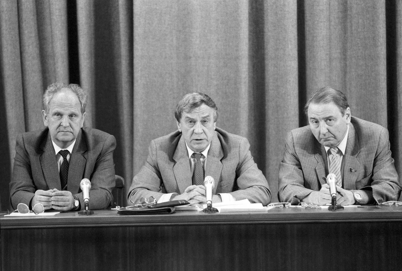 Пресс-конференция ГКЧП 19.08.1991